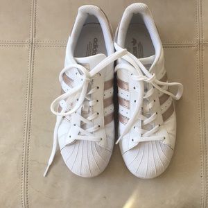 Women’s Adidas Superstars, size 6.5 US